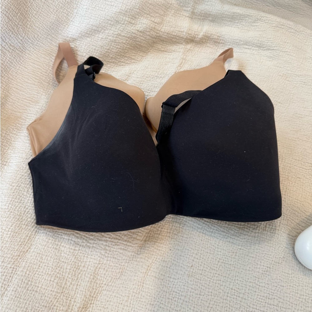 Lands' End Black and Tan Bra